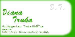 diana trnka business card